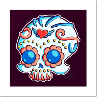 Sugar Skull Fiesta by IAMO Posters and Art